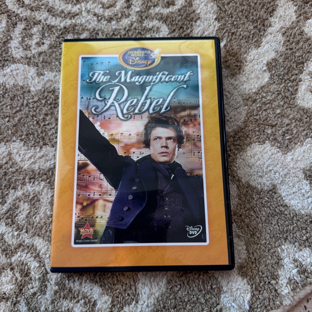 THE MAGNIFICENT REBEL DVD Disney Movie Club Exclusive Wonderful World Disney